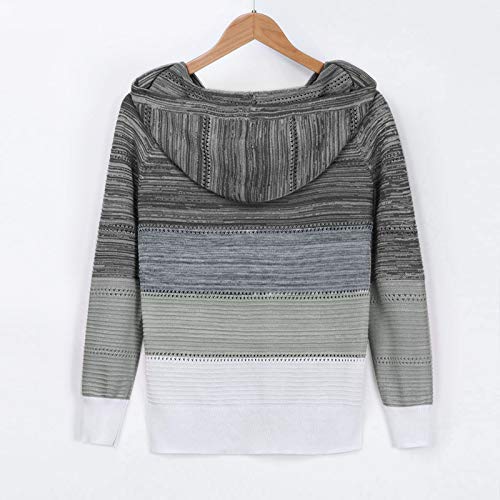 JokeLomple Mangas largas Casual Blouse Encapuched Tops Mujeres Fashion Patchwork V Cuello Sweater Mujeres Casaca Larga Mujer Sudaderas Mujer Baratas Cremallera Sudaderas Mujer Gimnasio