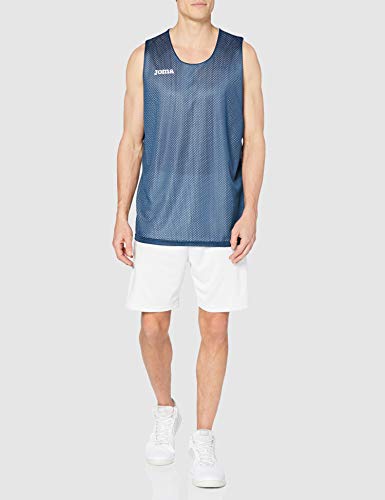 Joma 100050.3, Camiseta De Baloncesto Hombre, Marino-blanco, XS