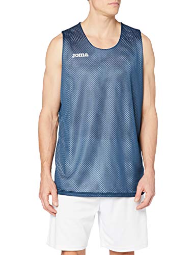 Joma 100050.3, Camiseta De Baloncesto Hombre, Marino-blanco, XS