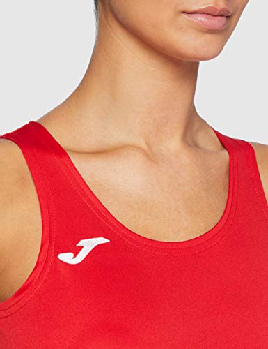 Joma 900038.600 Camiseta, Mujer, Rojo, L