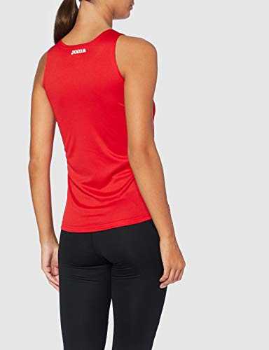 Joma 900038.600 Camiseta, Mujer, Rojo, L