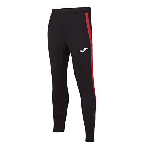 Joma Advance, Pantalón Deportivo Hombre, Negro-rojo, XL