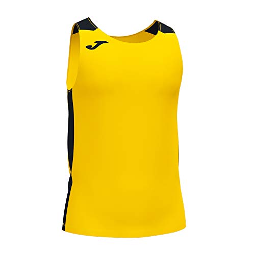 Joma Camiseta Tirantes Record II Amarillo Negro, L