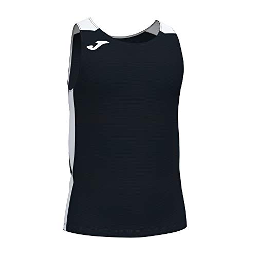 Joma Camiseta Tirantes Record II Negro Blanco, L