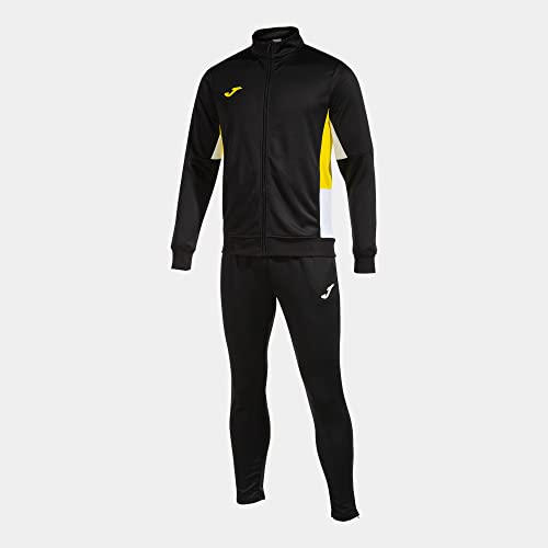 Joma Chándal danubio ii negro amarillo blanco