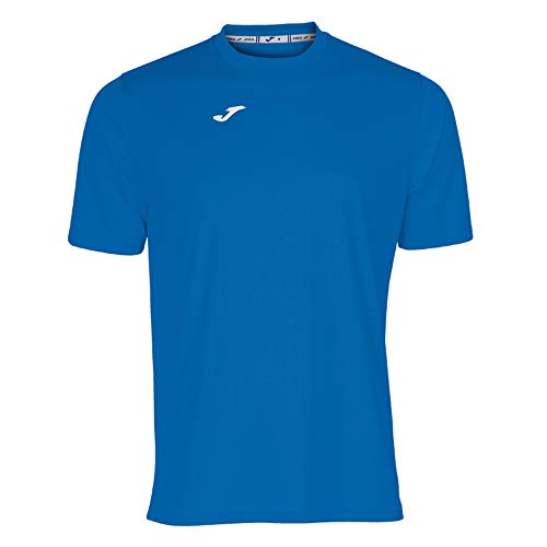 Joma Combi - Camiseta de Manga Corta, Hombre, Azul (Royal), L