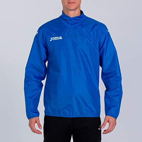 Joma Cortavientos Wind Polyester Chubasquero, Hombre, Royal, M