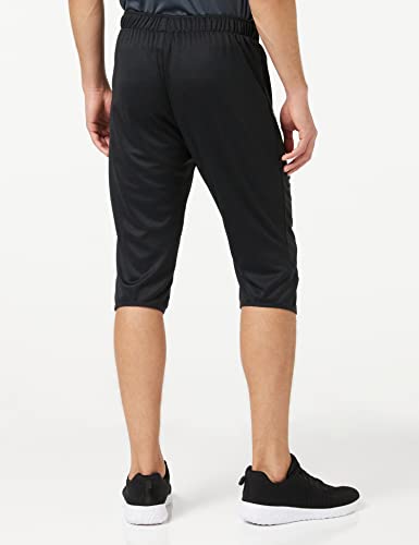 Joma Hombre Pantalón Pirata, Negro, M