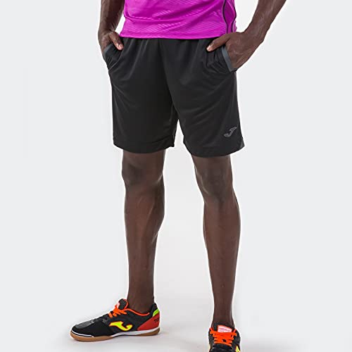 Joma Miami, Bermuda Deporte Niños, Negro, XXS