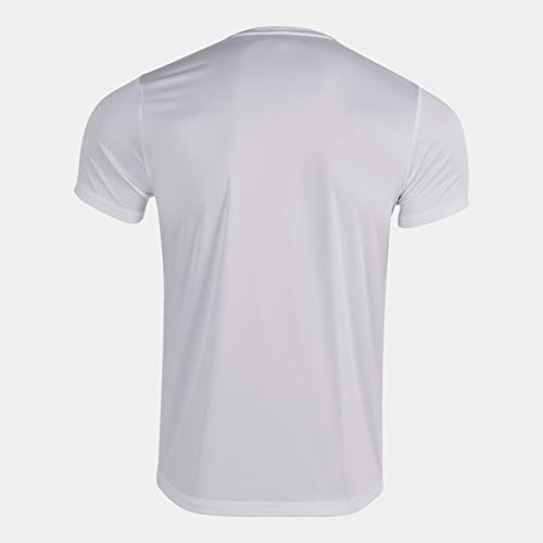 Joma Record II - Camiseta de Running, Hombre, Blanco, M