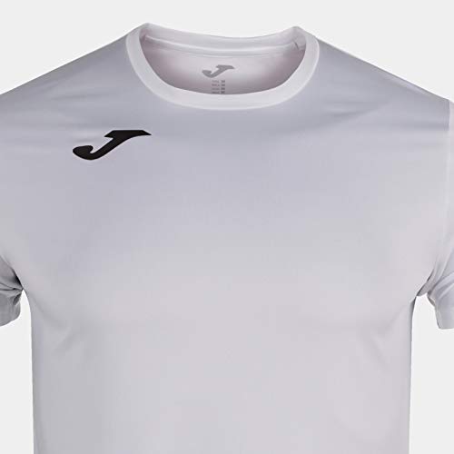 Joma Record II - Camiseta de Running, Hombre, Blanco, M