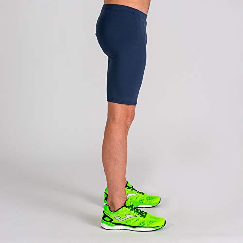 Joma Record Pantalones Cortos Calentador Lycra, Hombres, Marino, 4XS-3XS