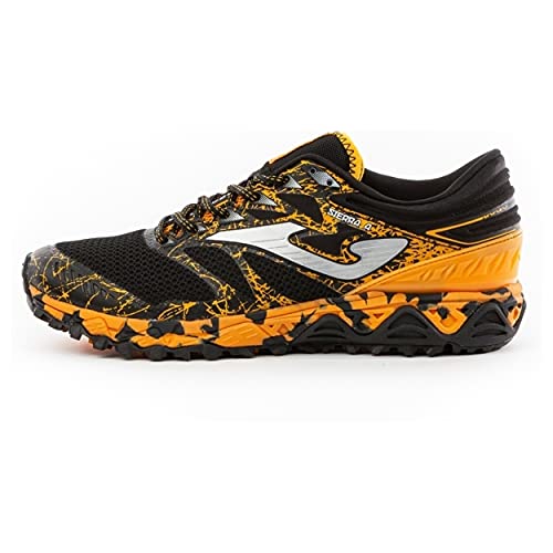 Joma Sierra, Zapatillas para Carreras de montaña Hombre, Negro, 42 EU