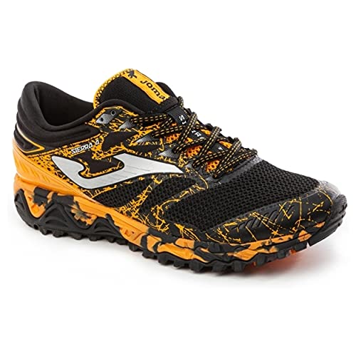 Joma Sierra, Zapatillas para Carreras de montaña Hombre, Negro, 42 EU