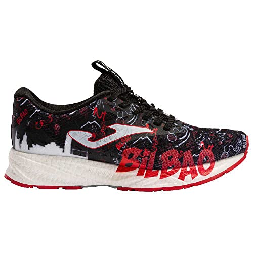 JOMA Storm Viper Bilbao BIZKAIA Marathon Men 2201 (Black Red, Numeric_43)