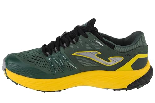 Joma Tk. Sierra Men Zapatillas para Carreras de montaña, Hombre, Verde Amarillo, 44 EU