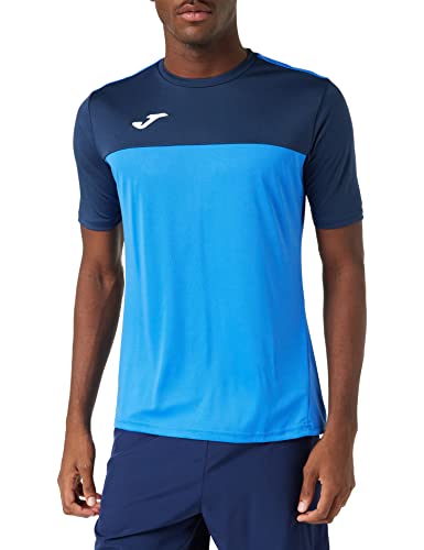 Joma Winner Camisetas Equip. M/C, Hombre, Royal Marino, XL