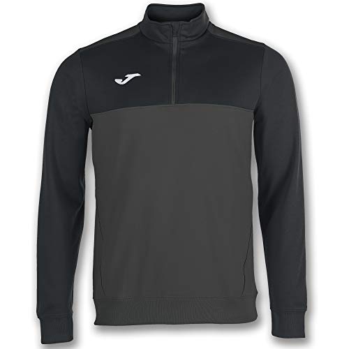 Joma Winner Sudadera, Hombre, Antracita Negro, L