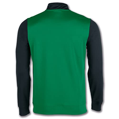 Joma Winner Sudadera, Hombre, Verde-Negro, XL