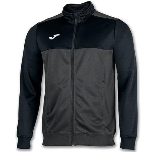 Joma Winner Sudadera, Hombres, Antracita-Negro, XL