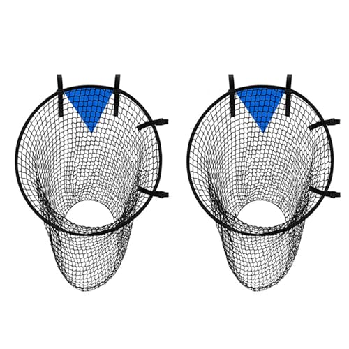 Juego de 2 dianas de fútbol con correas extralargas para entrenamiento de fútbol con zonas de puntuación resaltadas, tiro en esquina