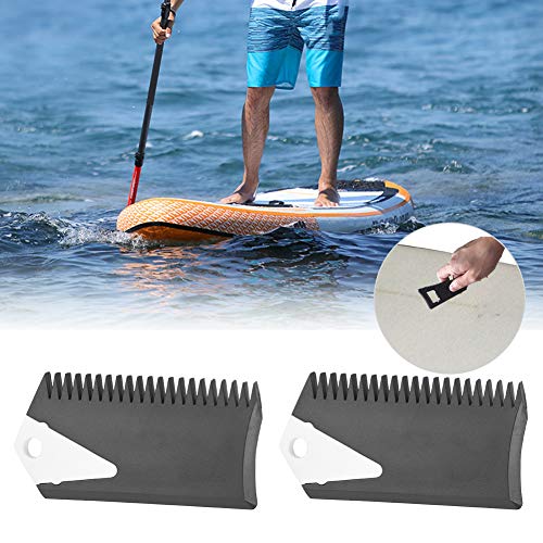 Juego de 2 Piezas de Accesorios de Herramienta Limpiadora de Peine de Cera de PVC para Tabla de Surf Skaeboard