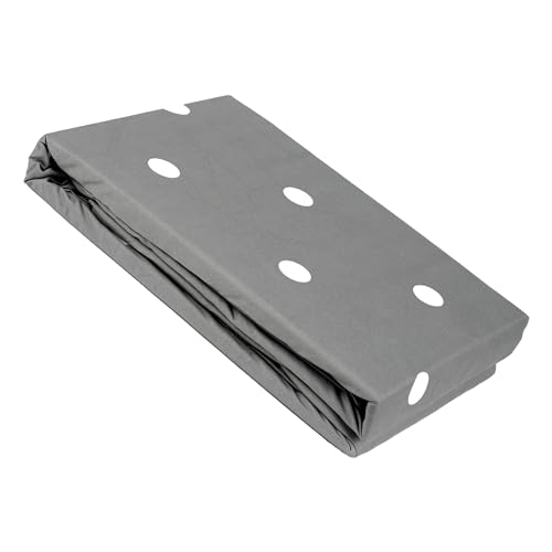 Juego de Funda Nórdica 4 Piezas Cama 150 Microfibra Extra Suave Transpirable - 1 Funda Edredón 240x220 cm, 1 Bajera 150x200+28 cm y 2 Fundas de Almohada 50x90 cm (Punto Blanco)