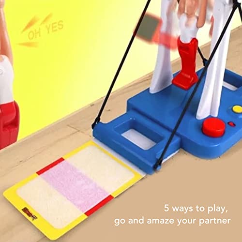 Juego De Mesa De Gimnasia Para Niños, ABS De Escritorio, Tablero Para Niños De Bajo Ruido, Juego De Atleta Giratorio, Figura De Juguete, Juego De Máquina De Atleta Giratorio, Juguete Para Fiesta En Ca