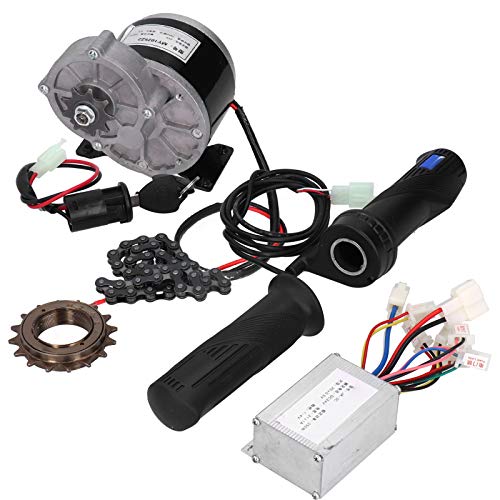 Juego de motor de cepillo de bricolaje 24V 250W Kit de conversi¨®n el¨¦ctrica para scooter de bicicleta el¨¦ctrica