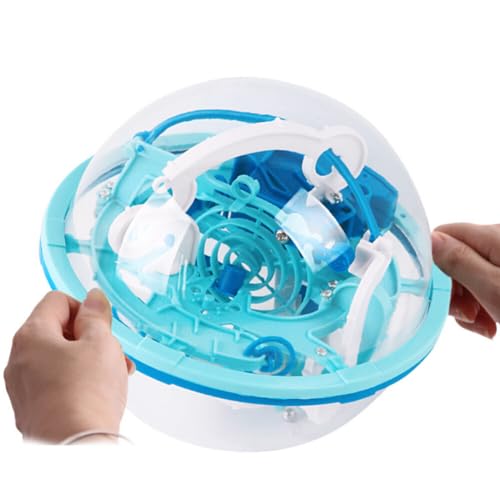 Juguetes de Rompecabezas 3D Maze Ball, Children Intellect Maze Ball Space Entrenamiento Imaginación Educación Juguete Toy Barreras Desafiantes Juguetes Maze Ball Toys 3D Intelligence Ball