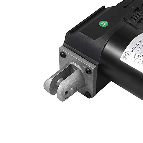 Justech DC 24V Actuador Lineal Motor 6000N 200mm para Auto RV Abridor Eléctrico de Puerta Construcción de Maquinaria Agrícola Industrial Vehículo de Barrido Limpios Buques de Carga y Otra Aplicacion