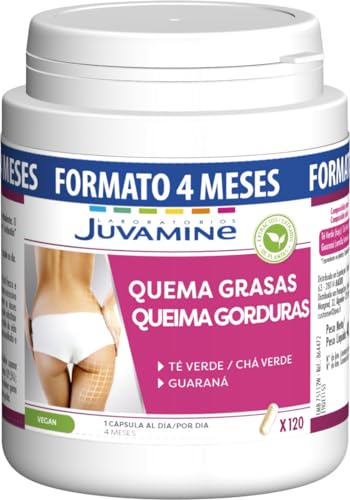 JUVAMINE - Quema Grasas Mujer - Formato Maxi 120 Comprimidos