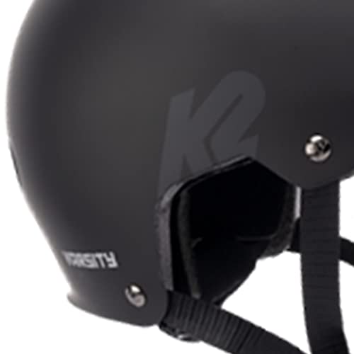 K2 Varsity Casco de Protección, Unisex Adulto, Negro, M (55-58cm)