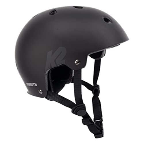 K2 Varsity Casco de Protección, Unisex Adulto, Negro, M (55-58cm)