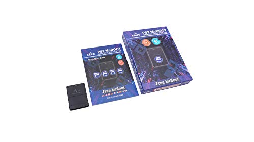 Kaico Free Mcboot 8MB PS2 Memory Card Running FMCB PS2 Mcboot 1.966 for Sony Playstation 2 - FMCB Free Mcboot Your PS2 - Plug and Play - Playstation 2 CFW McBoot 1.966