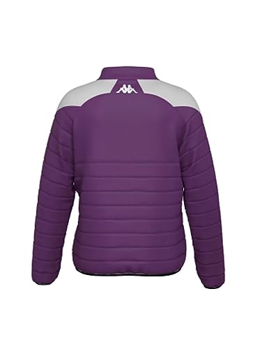 Kappa chaqueta ARSECO 7 VALLADOLID 23-24, M, Morado/Blanco, Hombre