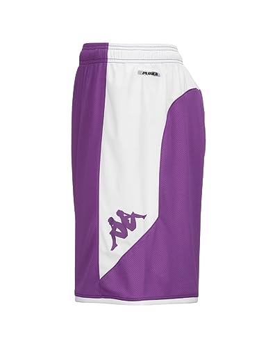 Kappa pantalón AHORAZIP Pro 7 Valladolid 23-24, 8 años, Morado/Blanco, Niño