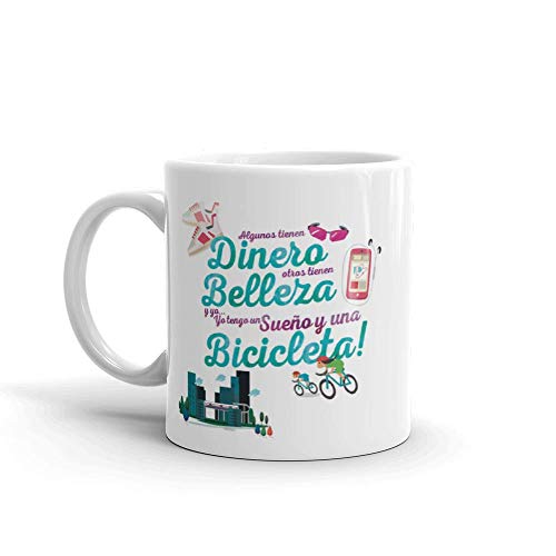 Kembilove Taza de Café para el Mejor Ciclista del Mundo – Taza de Desayuno para la Oficina – Taza de Café y Té para Profesionales – Tazas de Profesiones para Ciclistas