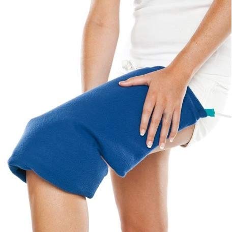 Kenex | Almohadilla Eléctrica Lumbar | KNM|173 | Alivia el Dolor de la Zona Lumbar | 3 Niveles de Calor | Triple Protección contra el Sobrecalentamiento | Almohadilla Térmica | Color Blanco y Azul