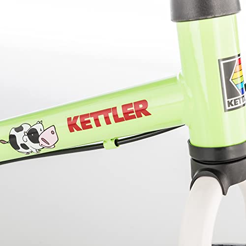 Kettler Rueda de Speedy Emma 2.0 – Color: Verde y Rojo – Neumáticos tamaño: 12,5 Pulgadas, a Partir de 2 años – El Ideal Unidad Aprendizaje Rueda – Máxima Seguridad – Referencia: 0t04025 – 0040