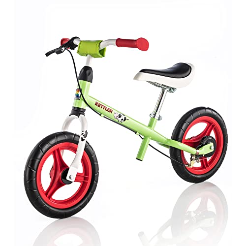 Kettler Rueda de Speedy Emma 2.0 – Color: Verde y Rojo – Neumáticos tamaño: 12,5 Pulgadas, a Partir de 2 años – El Ideal Unidad Aprendizaje Rueda – Máxima Seguridad – Referencia: 0t04025 – 0040