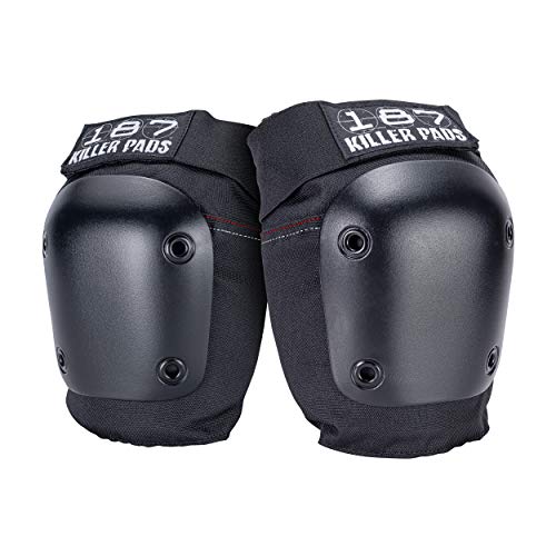 Killer Pads Equipo de protección Kneepads Fly, Todo el año, Unisex, Color Negro - Negro, tamaño Small