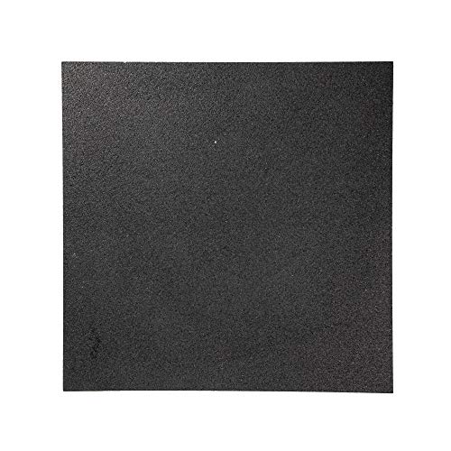 KingsBox Royal Suelo de Goma, 4 Piezas de 50x50x2 cm, Fabricado en Europa, Tapetes de Goma para Gimnasio o Gimnasio en Casa, Suelo Protector para Entrenar, Duradero, a Los Golpes, Resistente al Agua