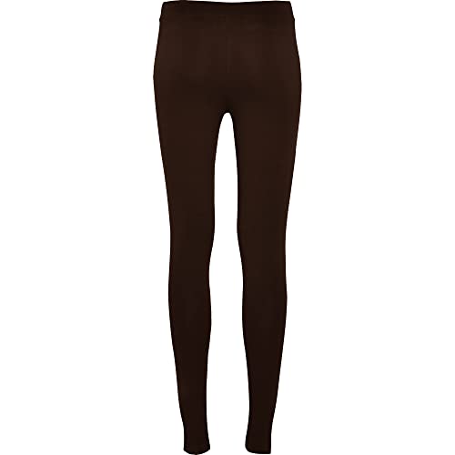 KINKIES Malla Deportiva para niñas - Leggins Largos y elásticos con diseño anátómico, cómodo y Tejido Suave. (8 Años, Negro)