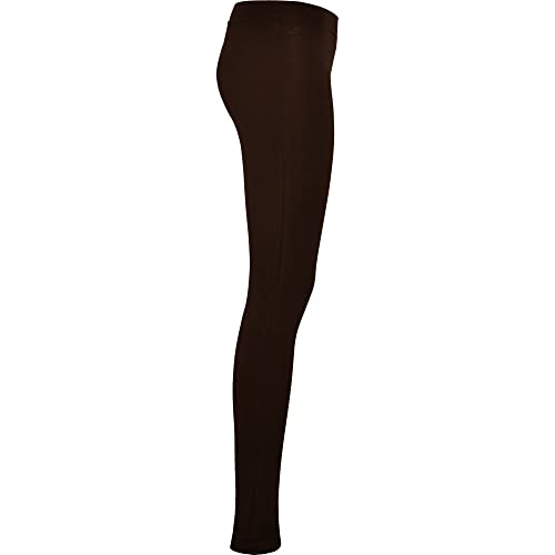 KINKIES Malla Deportiva para niñas - Leggins Largos y elásticos con diseño anátómico, cómodo y Tejido Suave. (8 Años, Negro)