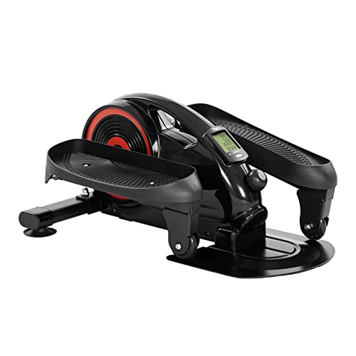 KM Fit Leg Trainer con Pantalla LCD y App | Bicicleta estática | Mini Bicicleta elíptica | Crosstrainer para casa y Oficina | Resistencia magnética continuamente Ajustable | hasta 100 kg