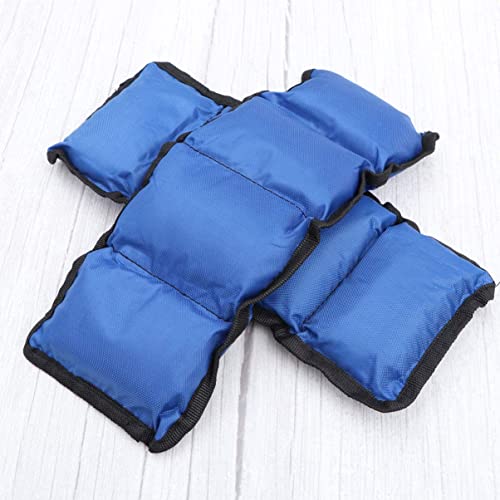 Kmt Style Pesas para muñecas tobillos 4 kg totales 2 kg cada uno tobilleras, muñequeras deportivas gimnasio mancuernas, 35 x 15 cm