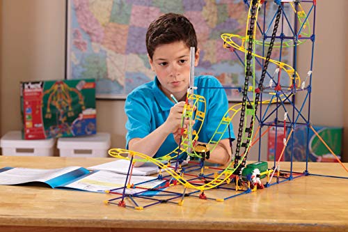 K'Nex 77077 STEM Explorations Roller Coaster Building Set for Ages 8+ Construction Education Toy, 546 Pieces