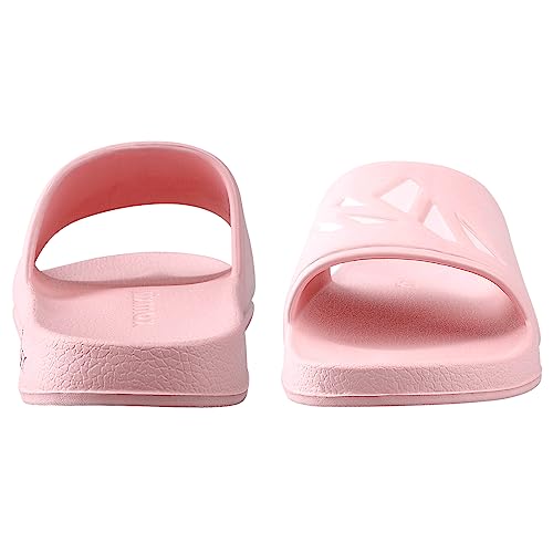 Knixmax Zapatos de Playa y Piscina para Mujer Verano Inicio Zapatillas de baño Ligero Antideslizantes Slip on Pink 40/41 EU