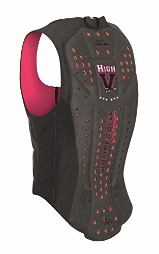 KOMPERDELL Ballistic Vest Junior Pink Protección, Juventud Unisex, Negro/Rosa, 152